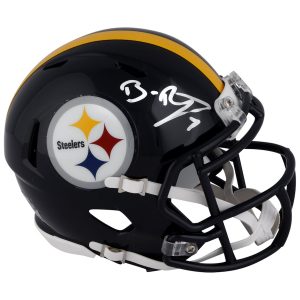 Ben Roethlisberger Pittsburgh Steelers Autographed Riddell Speed Mini Helmet