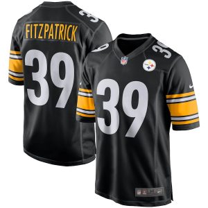 Nike Minkah Fitzpatrick Pittsburgh Steelers Black Player Game Jersey