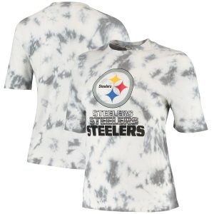 Pittsburgh Steelers Junk Food Women’s Team Spirit Tie-Dye T-Shirt